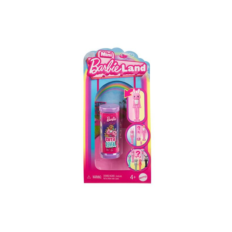 Poupée Barbie Mini Cutie Reveal Modèle aléatoire