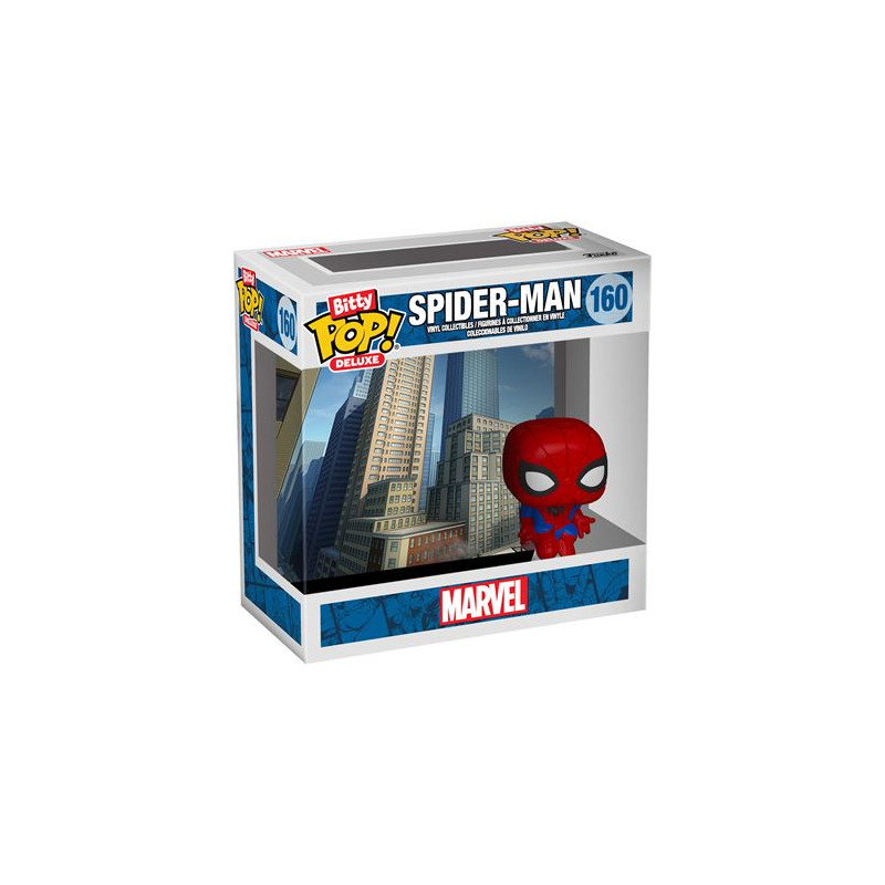 Figurine Funko Bitty Pop Deluxe Marvel Spider Man Cityscape