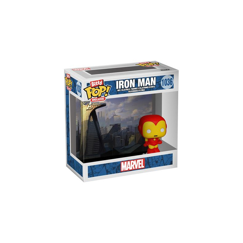 Figurine Funko Bitty Pop Deluxe Iron Man Avenger Tower