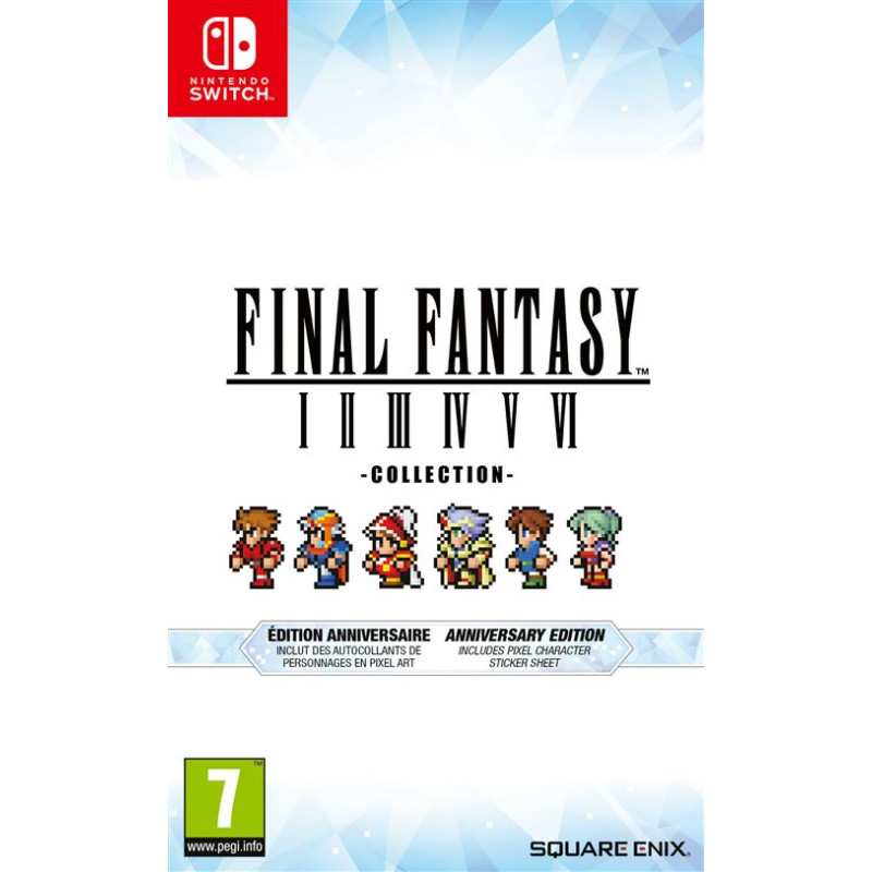 Final Fantasy I VI Collection Édition Anniversaire Nintendo Switch