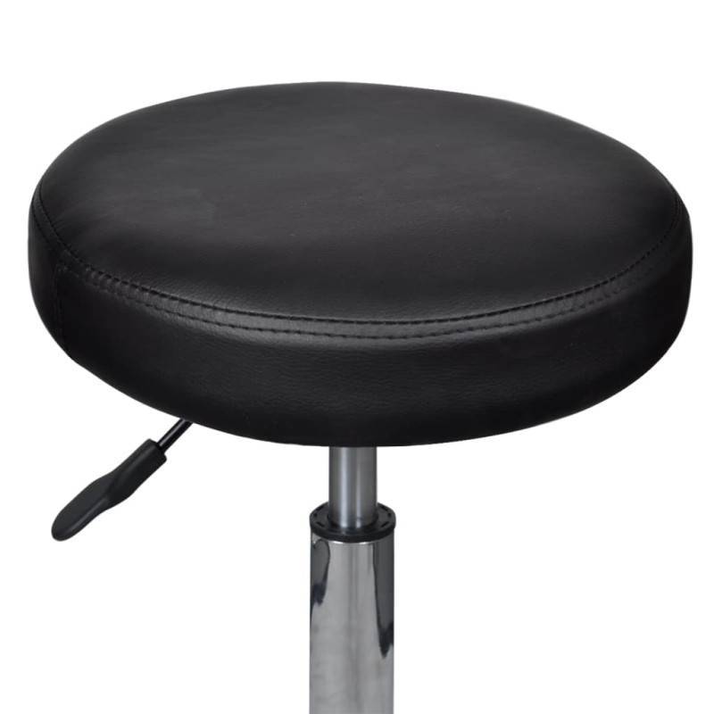 Tabouret de bureau Noir