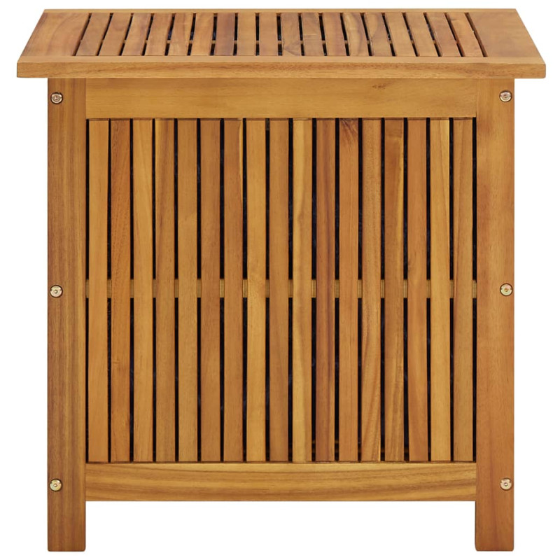 Boîte de rangement de jardin 60x50x58 cm Bois d acacia solide