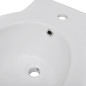 Bidet rond Céramique haute qualité Blanc 