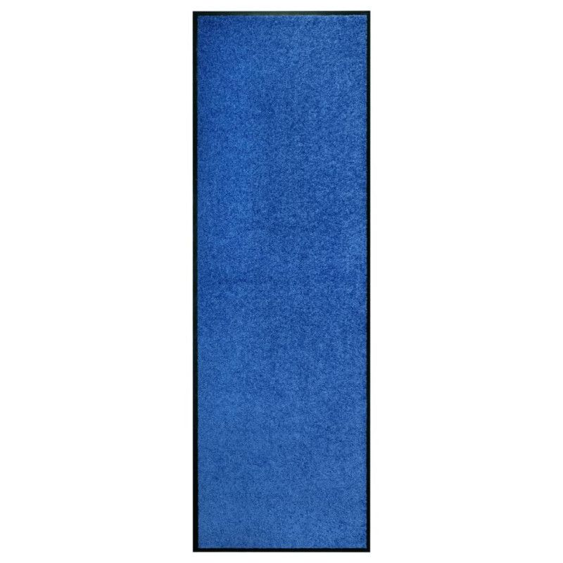 Paillasson lavable Bleu 60x180 cm