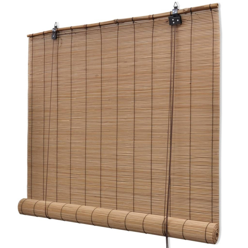 Store roulant Bambou Marron 100x160 cm