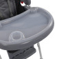 Chaise haute pour bébé Gris 