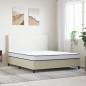 Matelas en mousse à mémoire de forme 200 x 160 x 17 cm 