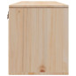 Armoire murale 100x30x35 cm Bois de pin massif