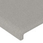 Tête de lit Gris clair 80x5x78 88 cm Tissu