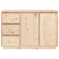 Buffet 111x34x75 cm Bois massif de pin