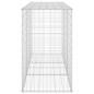 Mur en gabion avec couvercles Acier galvanisé 200x60x100 cm