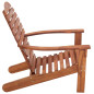 Chaise Adirondack Bois d acacia massif