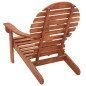 Chaise Adirondack Bois d acacia massif