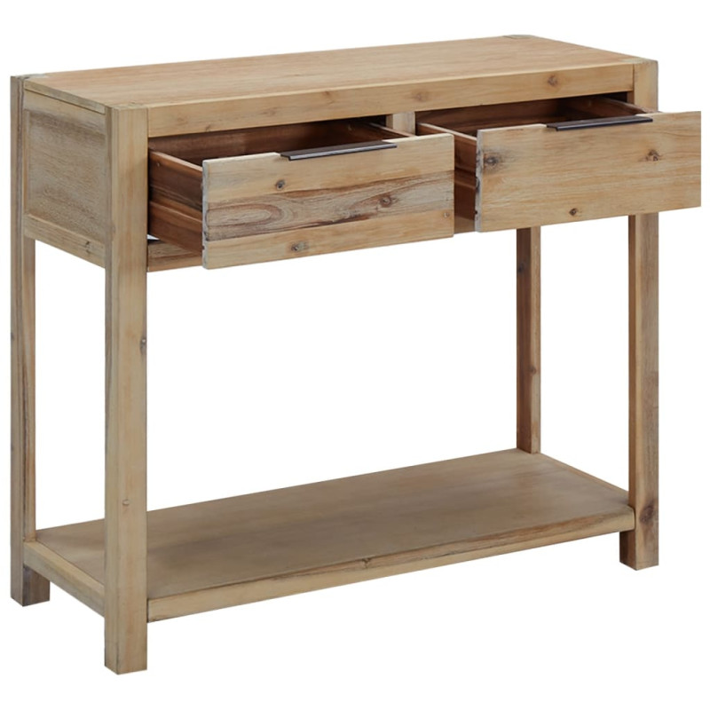 Table console 82x33x73 cm Bois d acacia massif