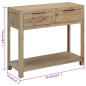 Table console 82x33x73 cm Bois d acacia massif