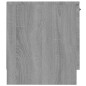 Meuble TV Sonoma gris 140x35x40 cm Bois d ingénierie