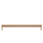 Support de moniteur 100x27x15 cm Bois de pin solide