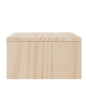 Support de moniteur 100x27x15 cm Bois de pin solide