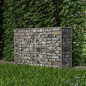 Panier de gabion Acier galvanisé 150x50x100 cm