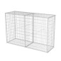 Panier de gabion Acier galvanisé 150x50x100 cm