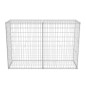 Panier de gabion Acier galvanisé 150x50x100 cm