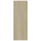 Étagère murale Chêne sonoma 45,1x16x45,1 cm Bois d’ingénierie