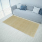 Tapis en bambou naturel à latte rectangulaire 80 x 300 cm