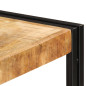 Meuble TV 150x30x40 cm Bois massif de manguier