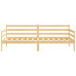 Lit de jour sans matelas bois de pin massif 90x200 cm