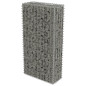 Mur en gabion avec couvercles Acier galvanisé 50x20x100 cm