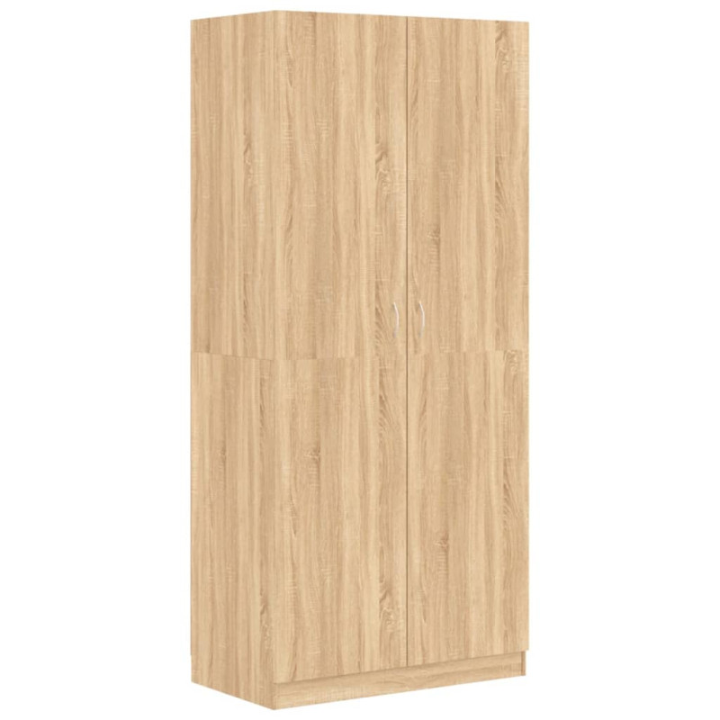 Garde robe Chêne sonoma 90x52x200 cm Bois d’ingénierie