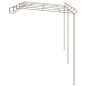 Pergola de jardin Marron antique 6x3x2,5 m Fer