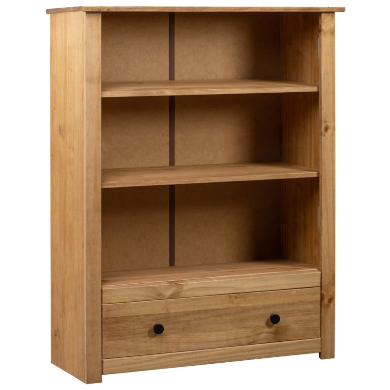 Bibliothèque 80x35x110 cm Bois de pin massif Assortiment Panama