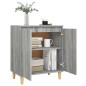 Buffet Sonoma gris 60x35x70 cm Bois d ingénierie