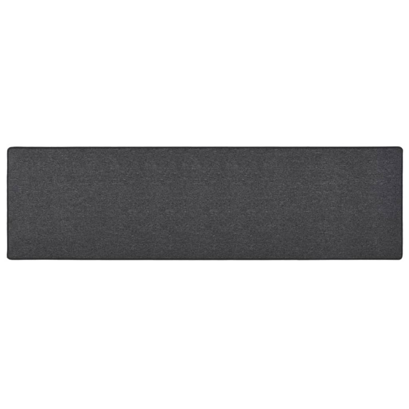 Tapis de couloir Anthracite 80x300 cm