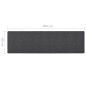 Tapis de couloir Anthracite 80x300 cm