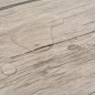 Planche de plancher PVC autoadhésif 5,02 m² 2 mm Chêne délavé 