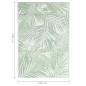 Tapis d extérieur Vert 140x200 cm PP