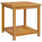 Table d appoint Bois d acacia massif 45x45x45 cm