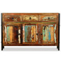 Buffet Bois de récupération massif 120x35x76 cm