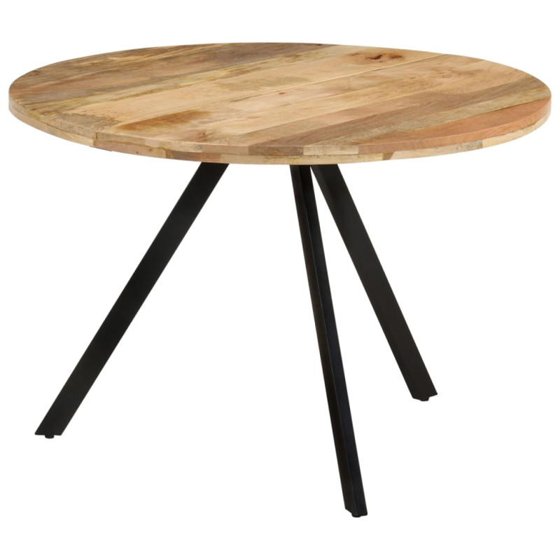 Table à dîner 110x75 cm Bois de manguier massif