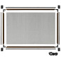 Moustiquaire extensible pour fenêtres Marron (100 193)x75 cm