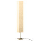 Lampadaire avec support en acier 170 cm Beige