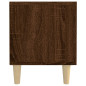 Meuble TV chêne marron 180x31,5x40 cm bois d ingénierie