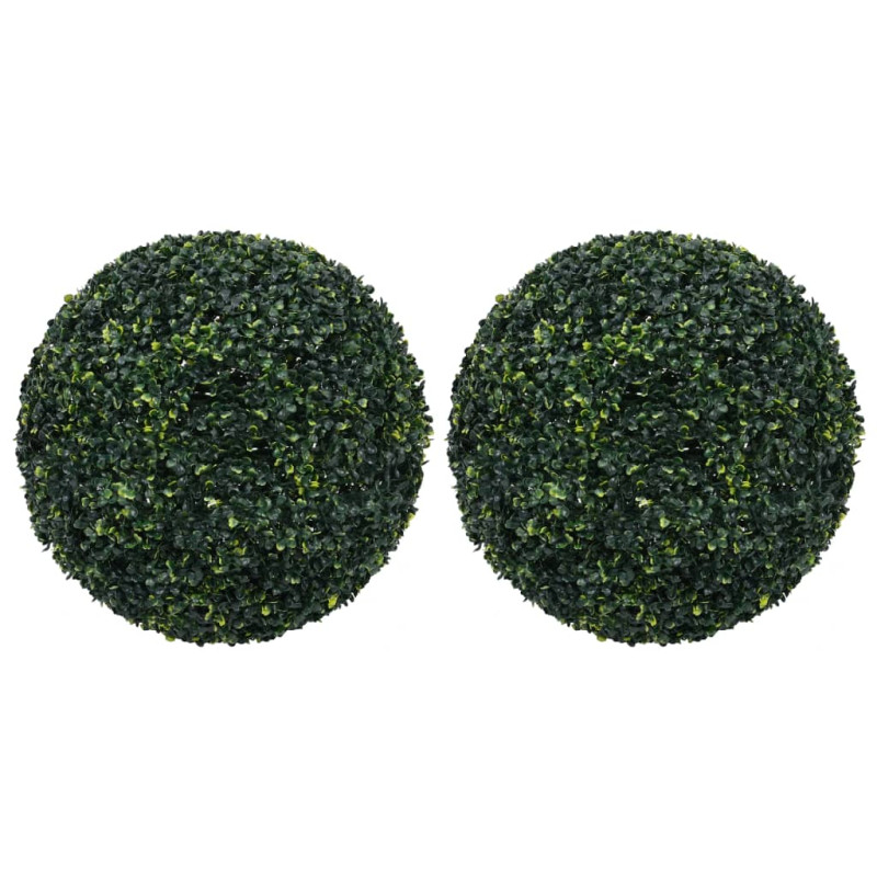 Boules de buis artificielles 2 pcs 52 cm