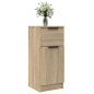 Buffet Chêne sonoma 30x30x70 cm Bois d ingénierie