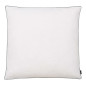 Oreiller lot de 2 Remplissage de duvet léger 80 x 80 cm Blanc