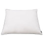 Oreiller lot de 2 Remplissage de duvet léger 80 x 80 cm Blanc