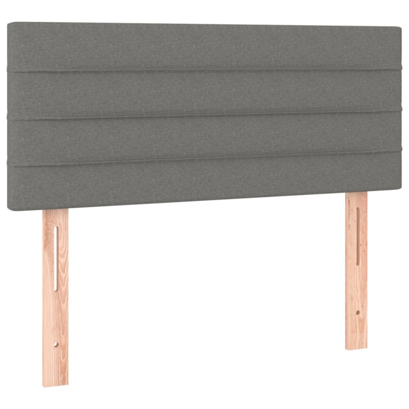 Tête de lit Gris foncé 90x5x78 88 cm Tissu