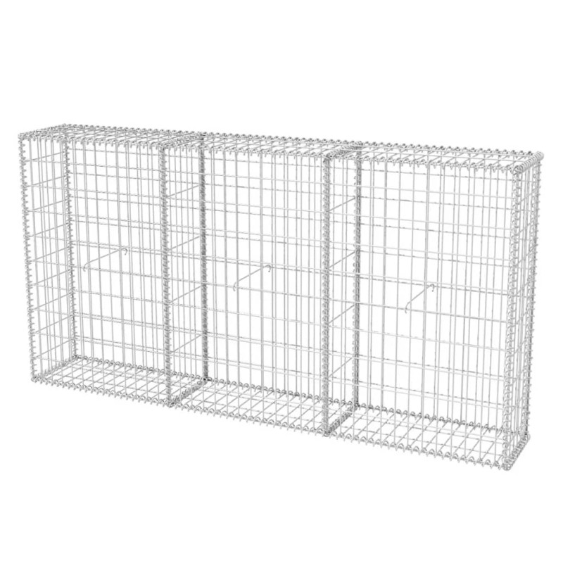 Panier de gabion Acier galvanisé 200x30x100 cm 